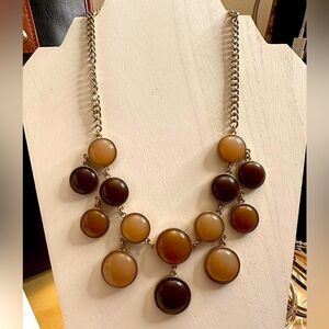Signed Banana Republic Statement Necklace